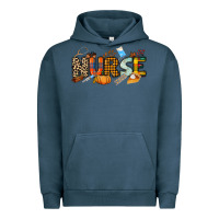 Pigment Midnight Navy Fall Nurse Urban Hoodie - NancyCooperArtShop