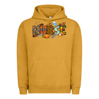 Pigment Peanut Butter Fall Nurse Urban Hoodie - NancyCooperArtShop
