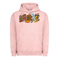 Pigment Salmon Fall Nurse Urban Hoodie - NancyCooperArtShop