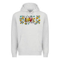 Dove Grey for the love of the game softball Premium Hoodie - Jasminsmagicworld