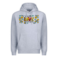 Heather Grey for the love of the game softball Premium Hoodie - Jasminsmagicworld