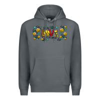 Rock for the love of the game softball Premium Hoodie - Jasminsmagicworld