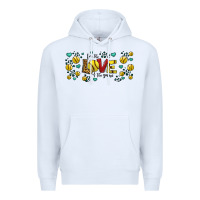 White for the love of the game softball Premium Hoodie - Jasminsmagicworld