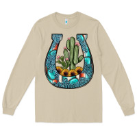 Mushroom cactus horseshoe Long Sleeve Tee - JahusDesignShop