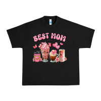 Black best mom ever floral coffee cups Urban Heavy Tee - JahusDesignShop