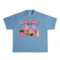 Pebble Blue best mom ever floral coffee cups Urban Heavy Tee - JahusDesignShop