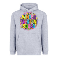 Heather Grey kindergarten squad Heavyweight Hoodie - NancyCooperArtShop