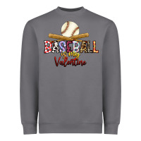 Storm baseball is my valentine Heavyweight Sweatshirt - RacoonDesign