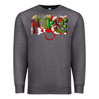Charcoal Heather nurse christmas Premium Sweatshirt - MaliasSmallBusiness