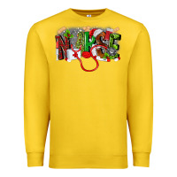 Lemon nurse christmas Premium Sweatshirt - MaliasSmallBusiness