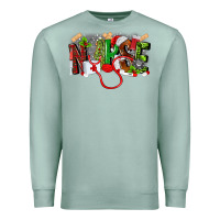 Seafoam nurse christmas Premium Sweatshirt - MaliasSmallBusiness
