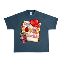 Midnight Navy one loved teacher Urban Heavy Tee - BarkalooDesign