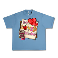 Pebble Blue one loved teacher Urban Heavy Tee - BarkalooDesign