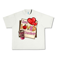 Pistachio one loved teacher Urban Heavy Tee - BarkalooDesign