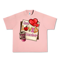 Salmon one loved teacher Urban Heavy Tee - BarkalooDesign