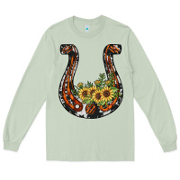 Matcha horseshoe sunflower Long Sleeve Tee - JahusDesignShop