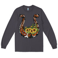 Smoke horseshoe sunflower Long Sleeve Tee - JahusDesignShop