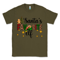 Army Green santa's favorite elf Classic Tee - AdoDesignShop