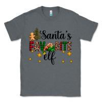 Charcoal Heather santa's favorite elf Classic Tee - AdoDesignShop
