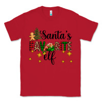 Red santa's favorite elf Classic Tee - AdoDesignShop