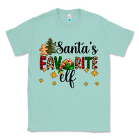 Seafoam santa's favorite elf Classic Tee - AdoDesignShop