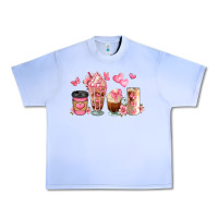 Grape Ice floral coffee cups Urban Heavy Tee - JahusDesignShop