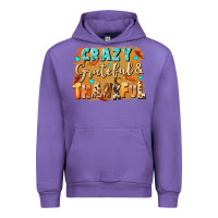 Tulip Crazy grateful and thankful Urban Hoodie - NancyCooperArtShop