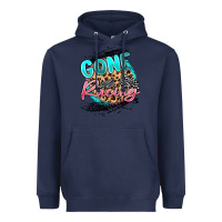 Navy gone racing Heavyweight Hoodie - MaliasSmallBusiness