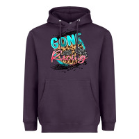 Plum gone racing Heavyweight Hoodie - MaliasSmallBusiness
