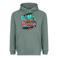Sage gone racing Heavyweight Hoodie - MaliasSmallBusiness