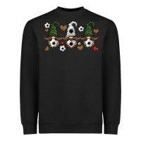 Black soccer gnome Heavyweight Sweatshirt - HRA Design Shop
