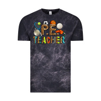 Cloud Black pe teacher Vintage Tee - AdoDesignShop