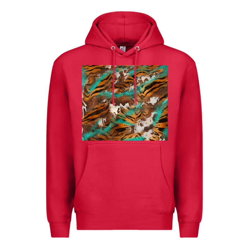 Tiger Cowhide Tumbler Premium Hoodie by BarkalooDesign | Teevron