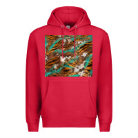 Cardinal tiger cowhide tumbler Premium Hoodie - BarkalooDesign