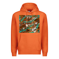 Carrot tiger cowhide tumbler Premium Hoodie - BarkalooDesign