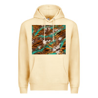Pina Colada tiger cowhide tumbler Premium Hoodie - BarkalooDesign