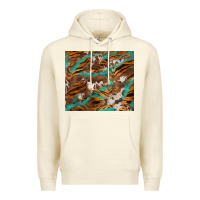 Sandshell tiger cowhide tumbler Premium Hoodie - BarkalooDesign