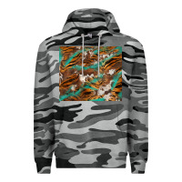 Slate Camo tiger cowhide tumbler Premium Hoodie - BarkalooDesign