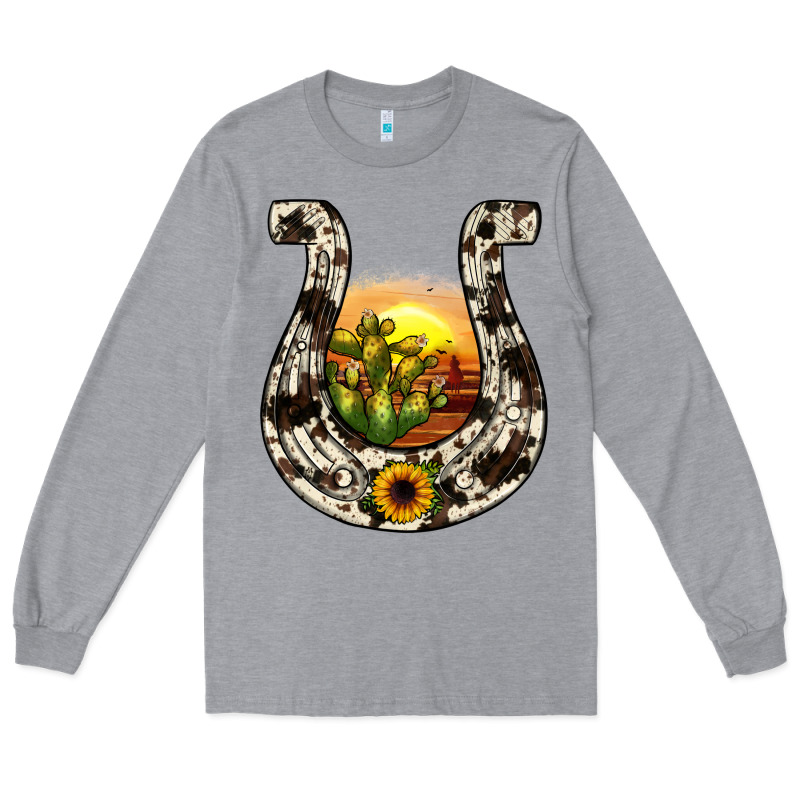 Horseshoe Sunset Long Sleeve Tee by JahusDesignShop | Teevron