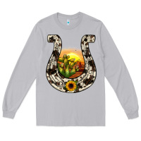 Moon Dust horseshoe sunset Long Sleeve Tee - JahusDesignShop