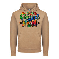 Vintage Coffee one blessed mom autism Vintage Hoodie - Zillion Design Studio