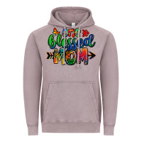 One Blessed Mom Autism Vintage Hoodie | Teevron