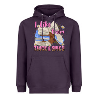 Plum i like them thick and spicy Heavyweight Hoodie - MaliasSmallBusiness