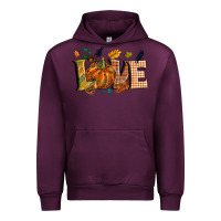 Mauve Wine Fall love Urban Hoodie - NancyCooperArtShop