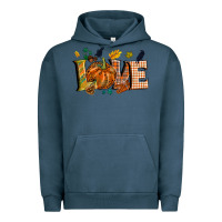 Pigment Midnight Navy Fall love Urban Hoodie - NancyCooperArtShop