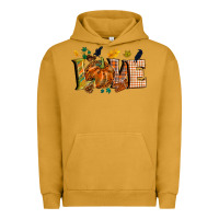 Pigment Peanut Butter Fall love Urban Hoodie - NancyCooperArtShop