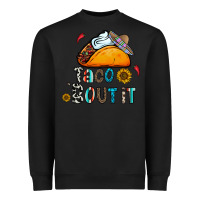 Black taco bout it Heavyweight Sweatshirt - CowhideDigitalArt