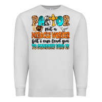 Dove Grey Pastor not a miracle worker Premium Sweatshirt - MaliasSmallBusiness