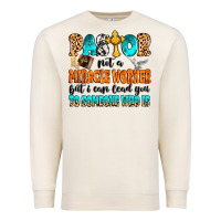 Sandshell Pastor not a miracle worker Premium Sweatshirt - MaliasSmallBusiness