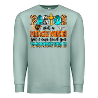 Seafoam Pastor not a miracle worker Premium Sweatshirt - MaliasSmallBusiness